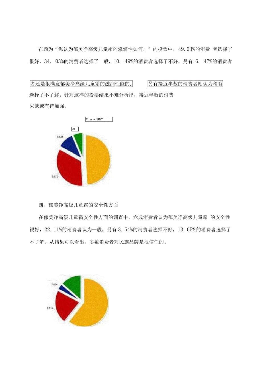 郁美净高级儿童霜调研报告_第5页