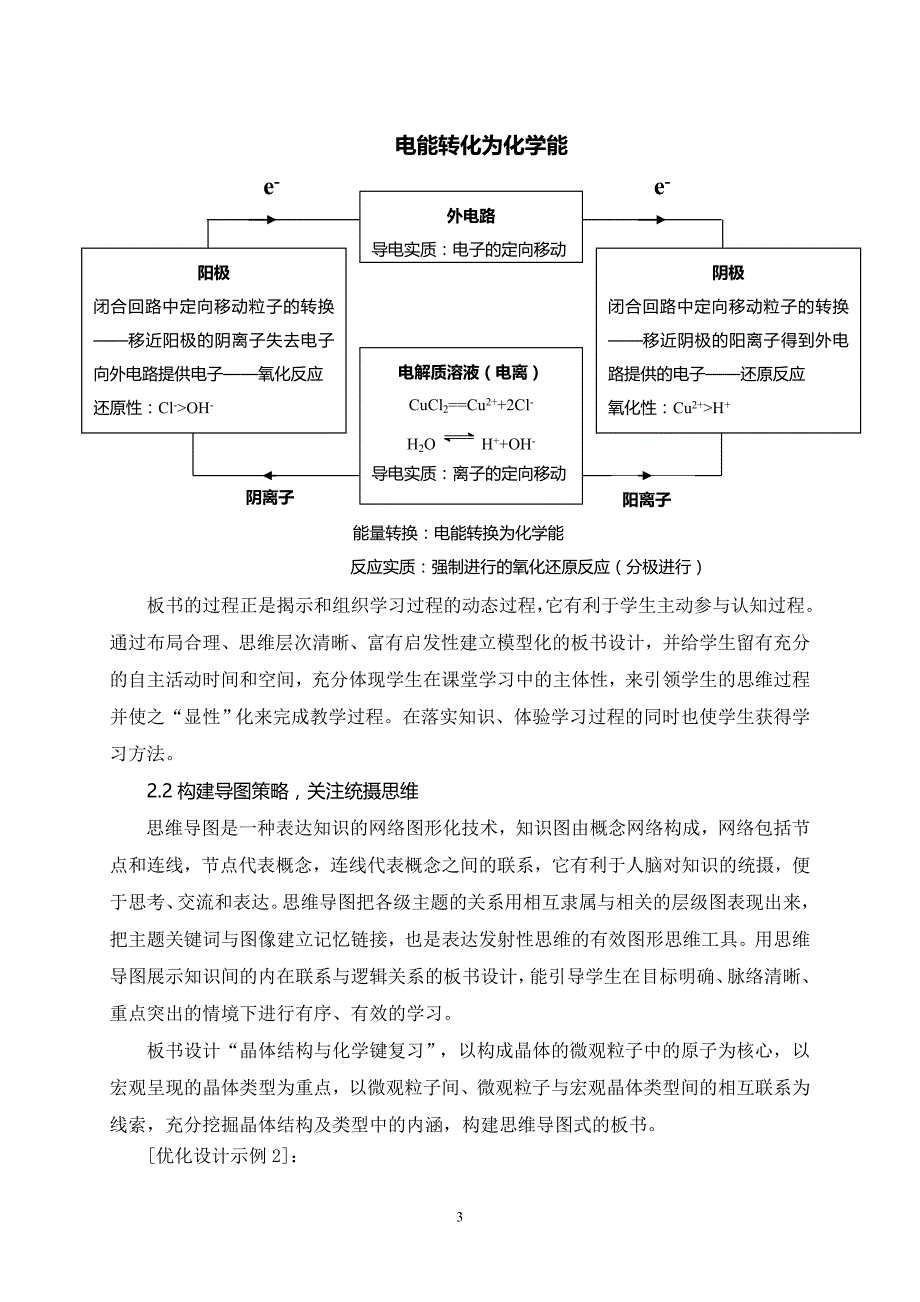 新课程理念下化学板书设计的优化策略_第3页