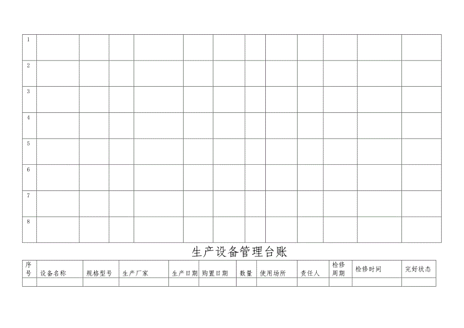 食品企业全套记实表格_第4页