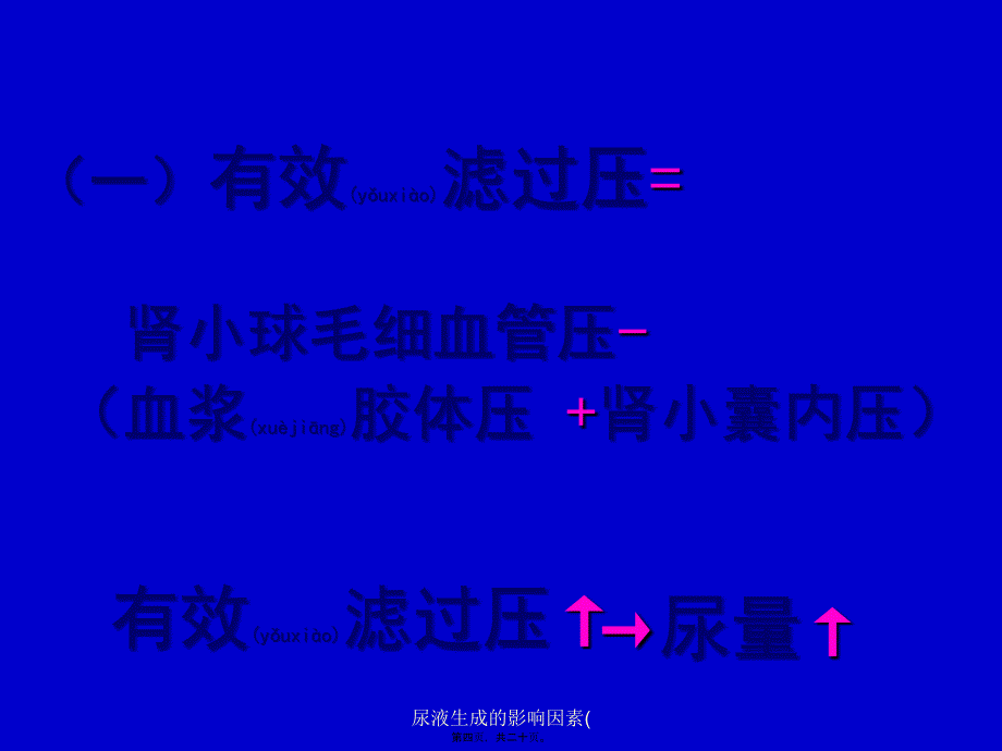 尿液生成的影响因素课件_第4页