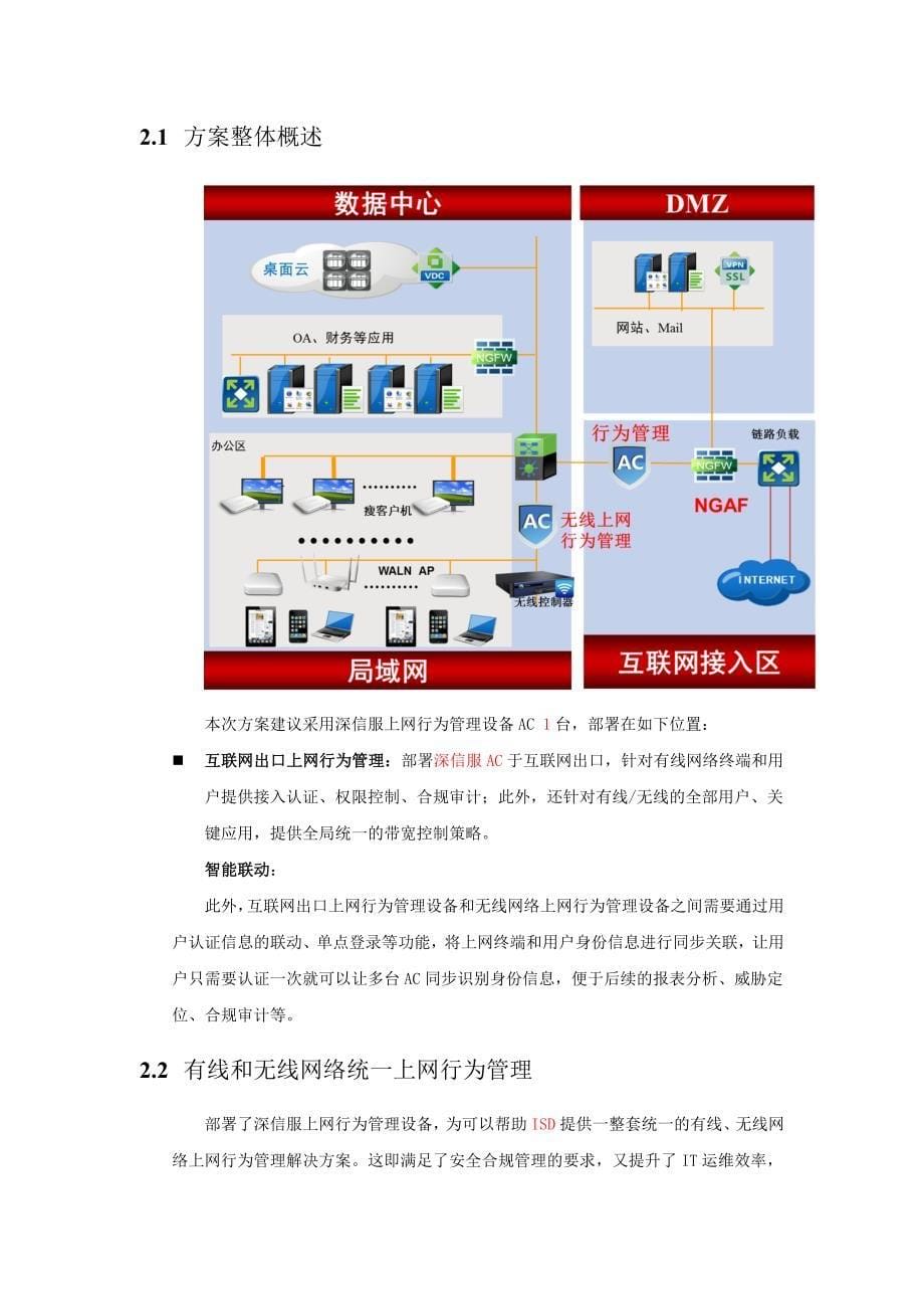 深信服上网行为管理解决方案(共22页)_第5页