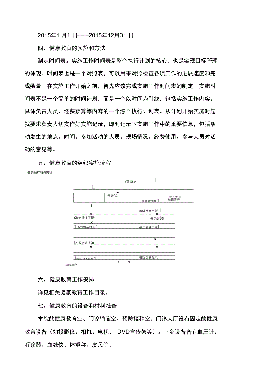 最新医院健康教育年度实施方案_第3页