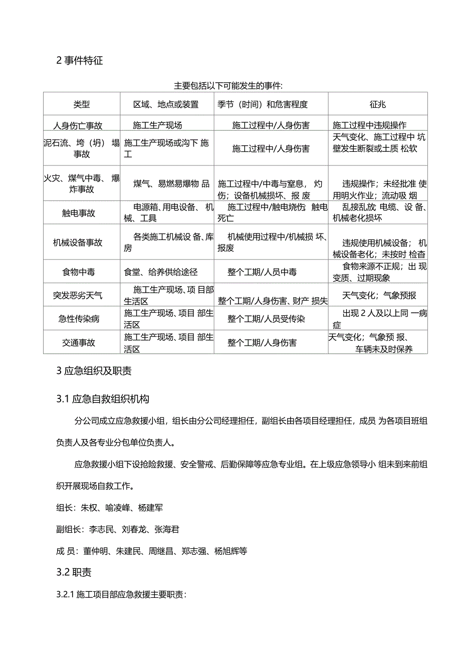 第八通信工程分公司现场应急处置方案_第3页