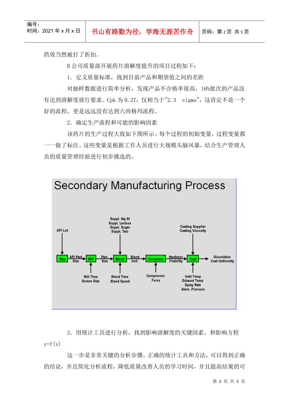 利用质量管理统计分析软件提高药品质量_第2页