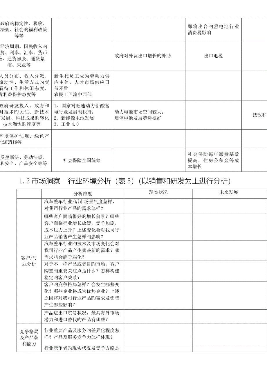 集团战略规划方案BLM_第5页