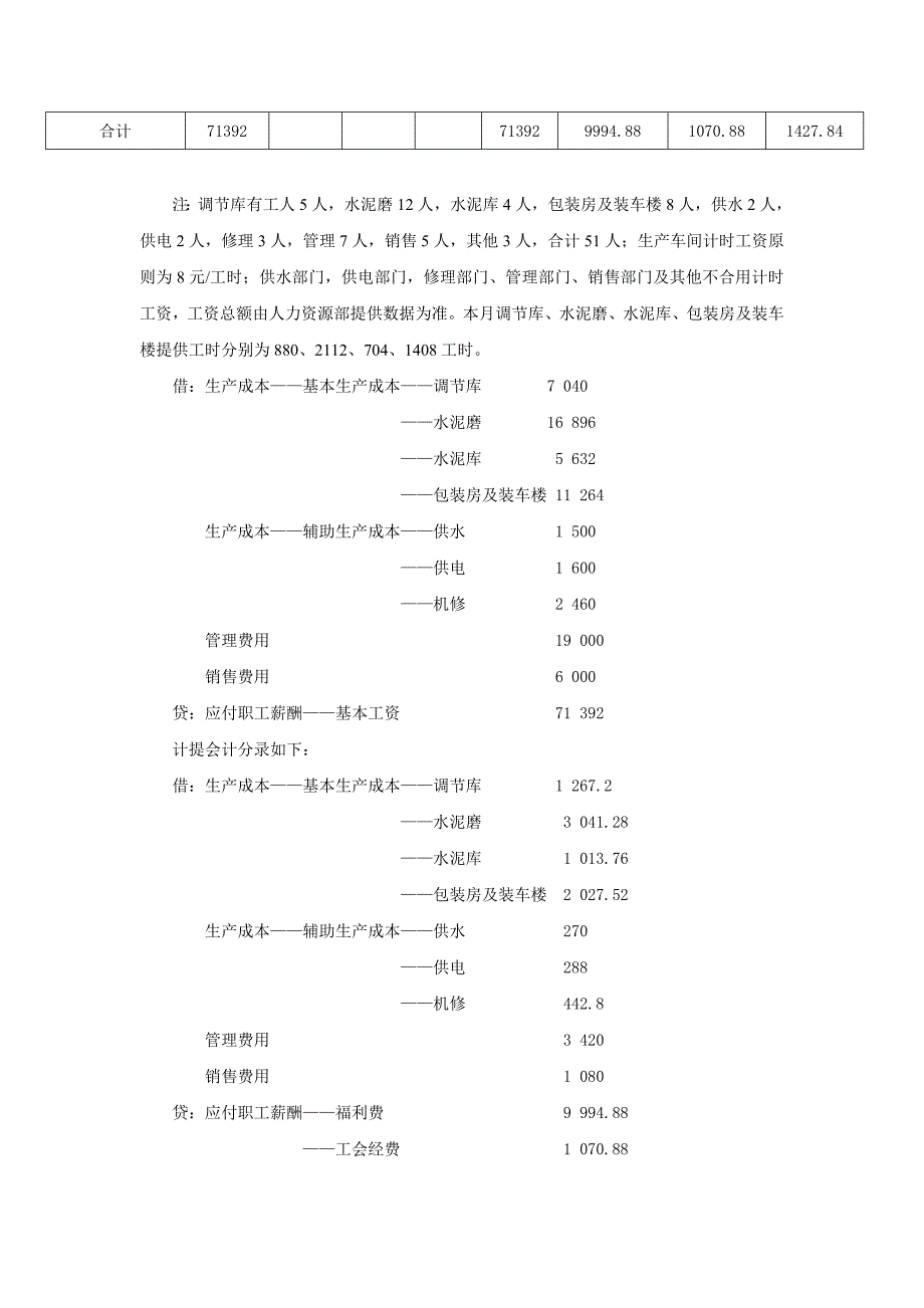 水泥粉磨站成本核算标准流程方法一_第4页