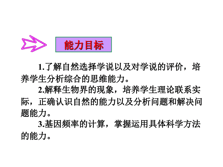 人教版必修二第七章第二节现代生物进化理论的主要内容共100张_第4页