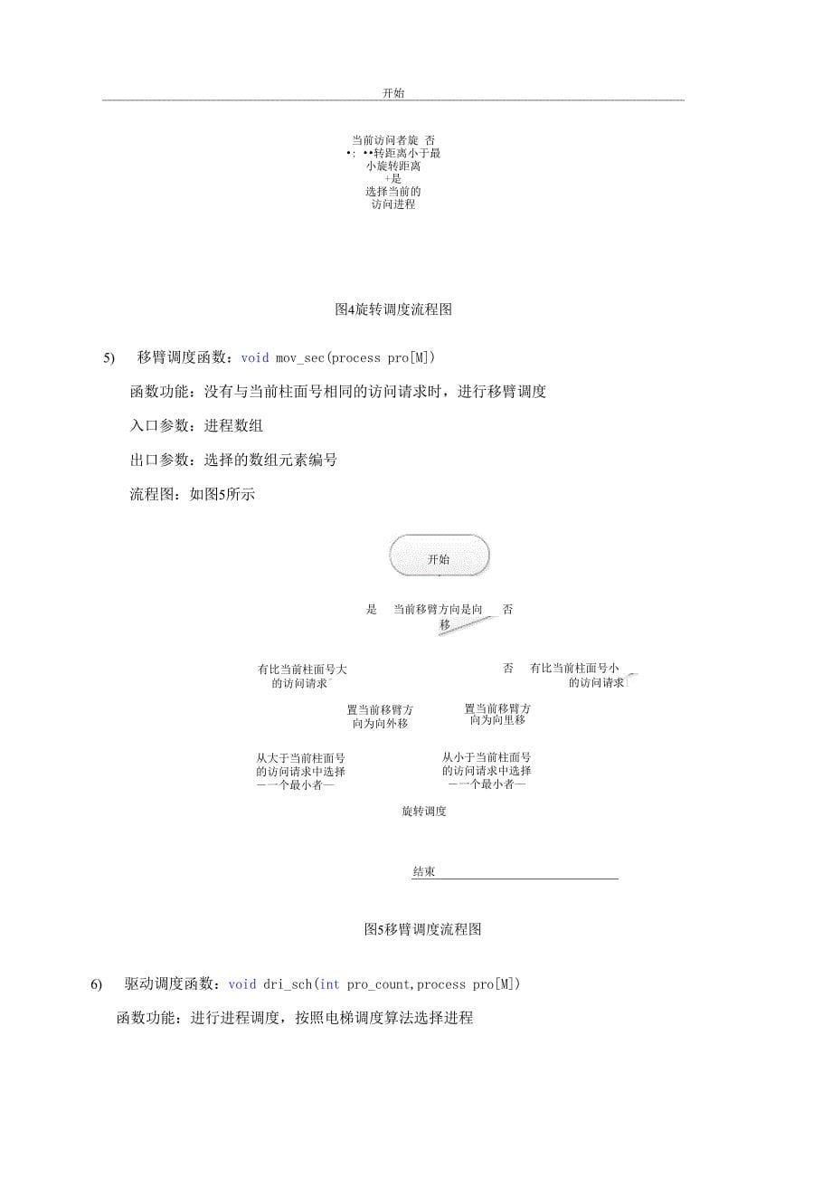 操作系统课程设计-驱动调度_第5页