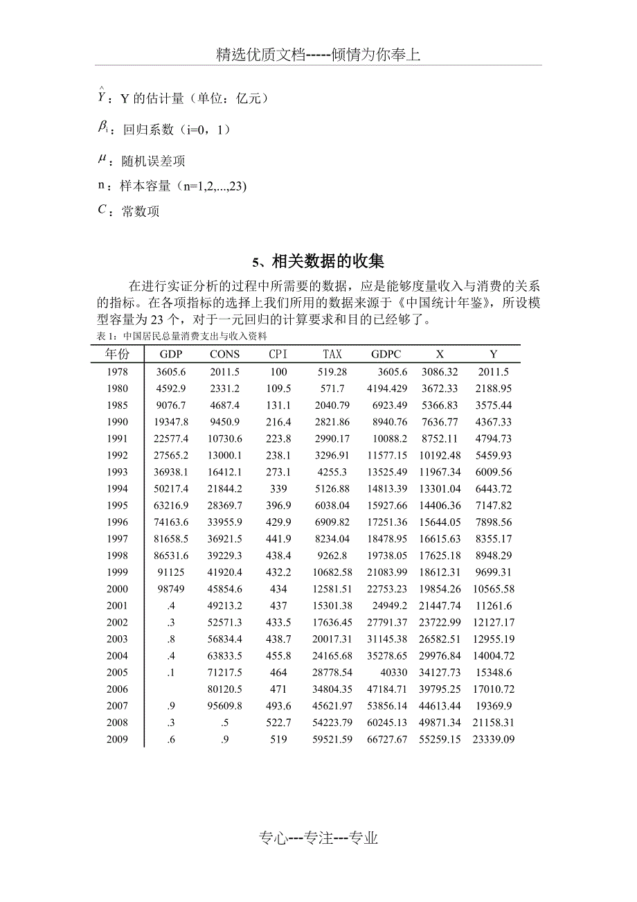 中国居民数量消费函数(共6页)_第3页