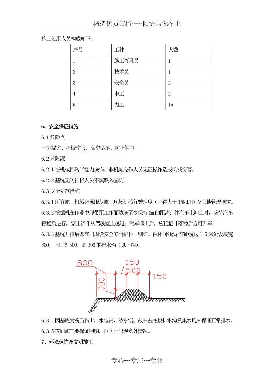 主厂房锅炉开挖作业指导书_第5页