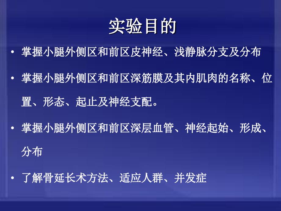 小腿前外侧区解剖及骨延长术课件_第2页