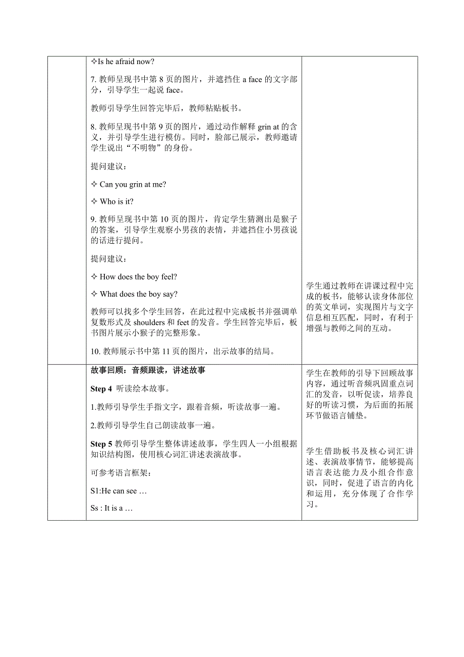 丽声北极星分级绘本第一级上 I Can See教学设计.doc_第5页