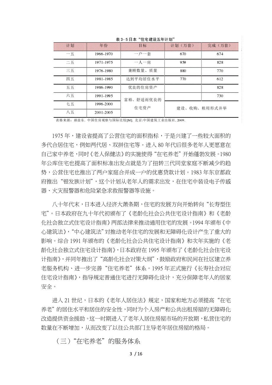 日本在宅养老体系下老年集合住宅研究_第3页