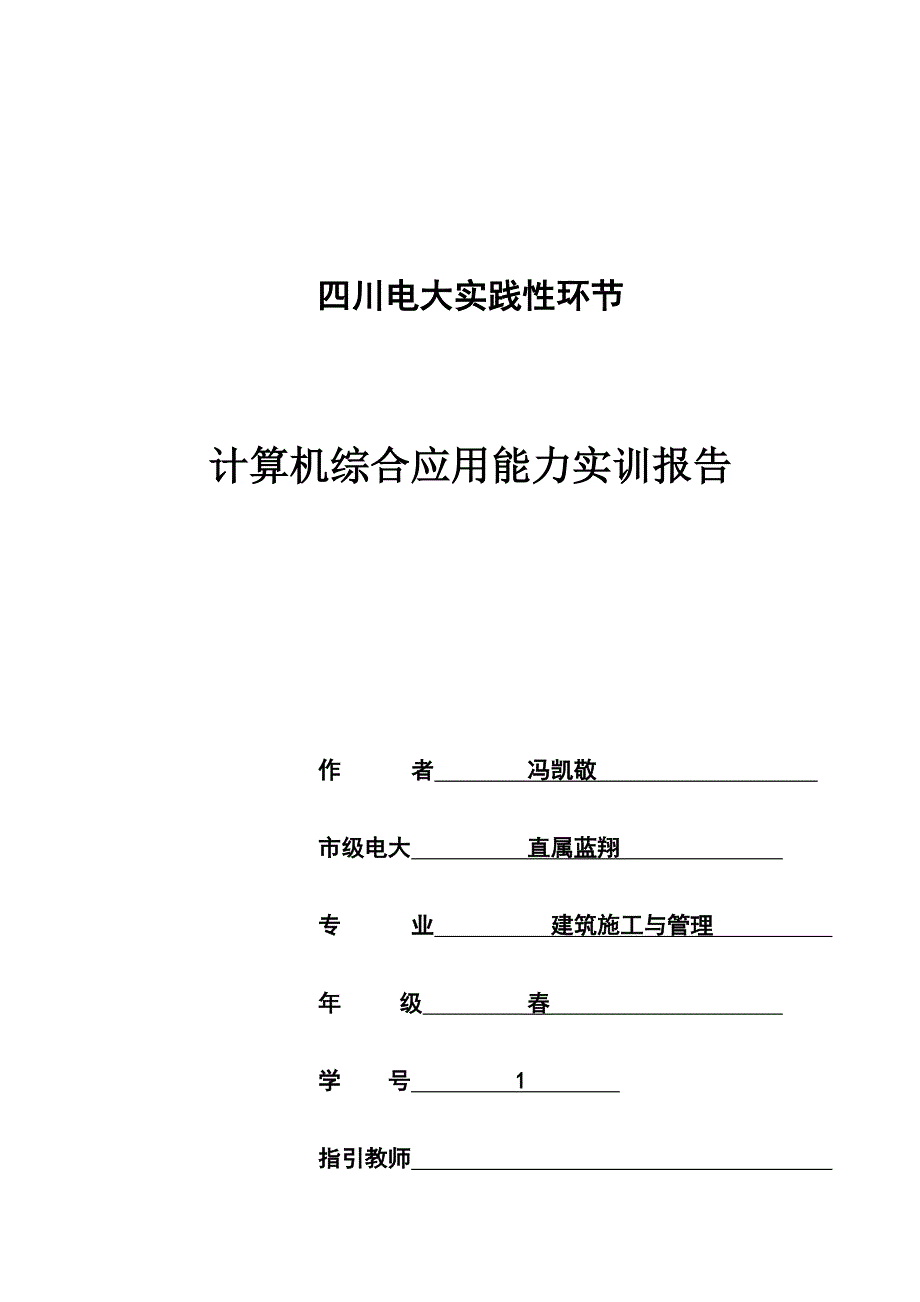 计算机综合应用能力实训_第2页