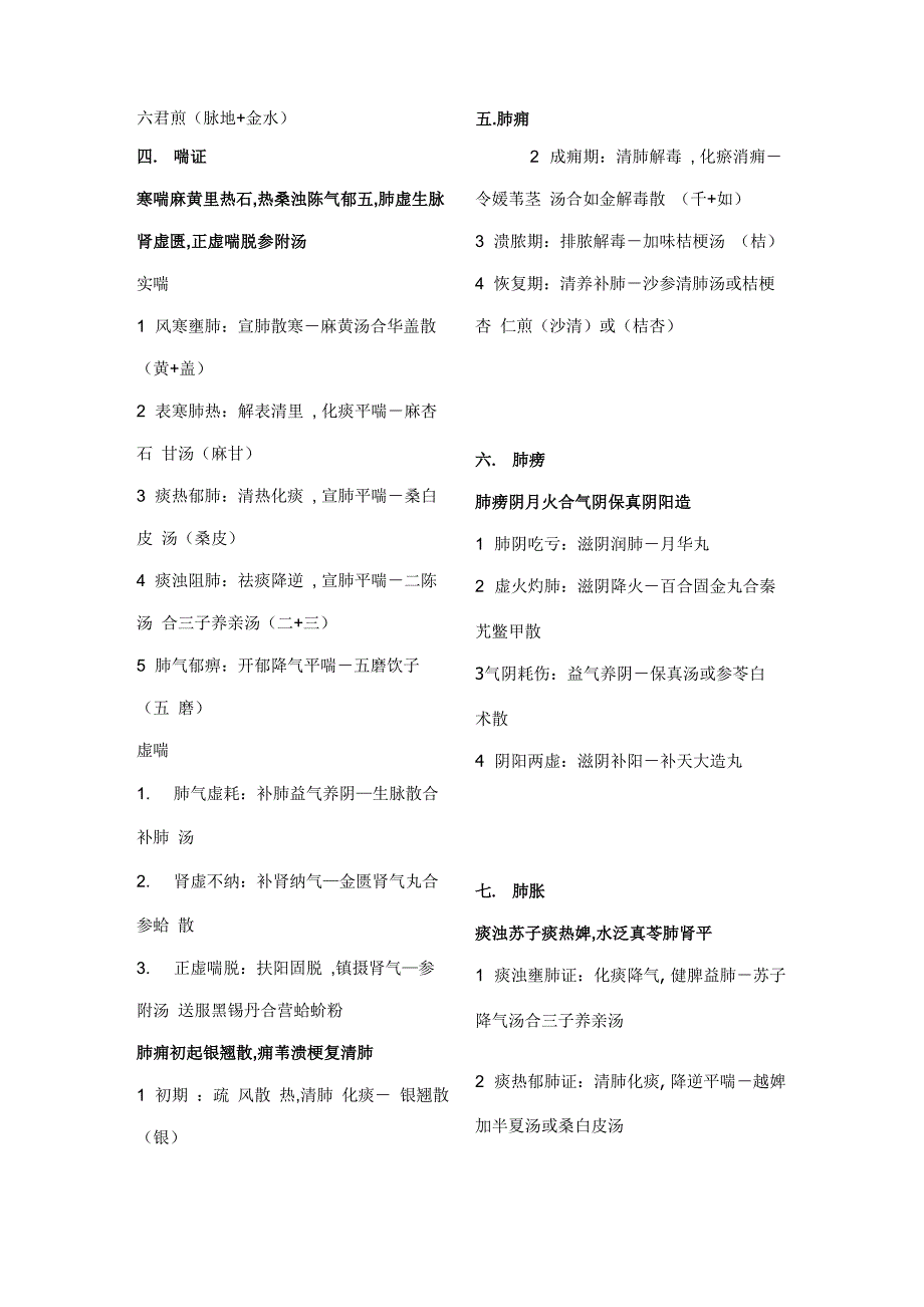 中医内科学整理_第3页