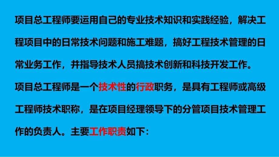 项目总工职业规划方案课件_第5页