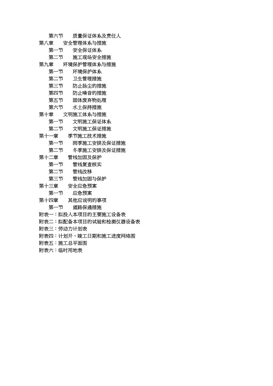 雨污水施工组织设计 ()（天选打工人）.docx_第2页