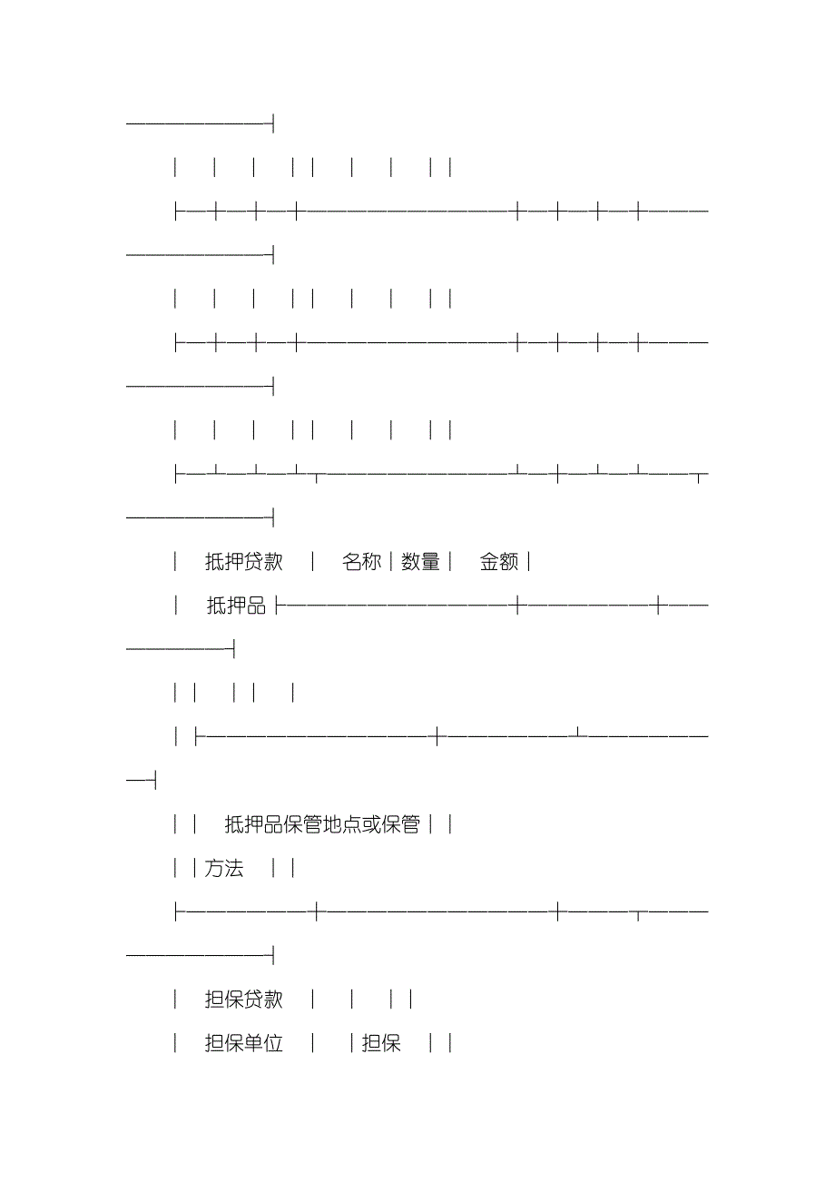 中国农业银行借款申请书_2_第2页