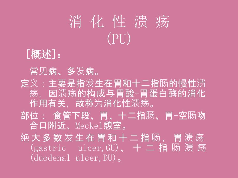 消化溃疡ppt课件_第2页