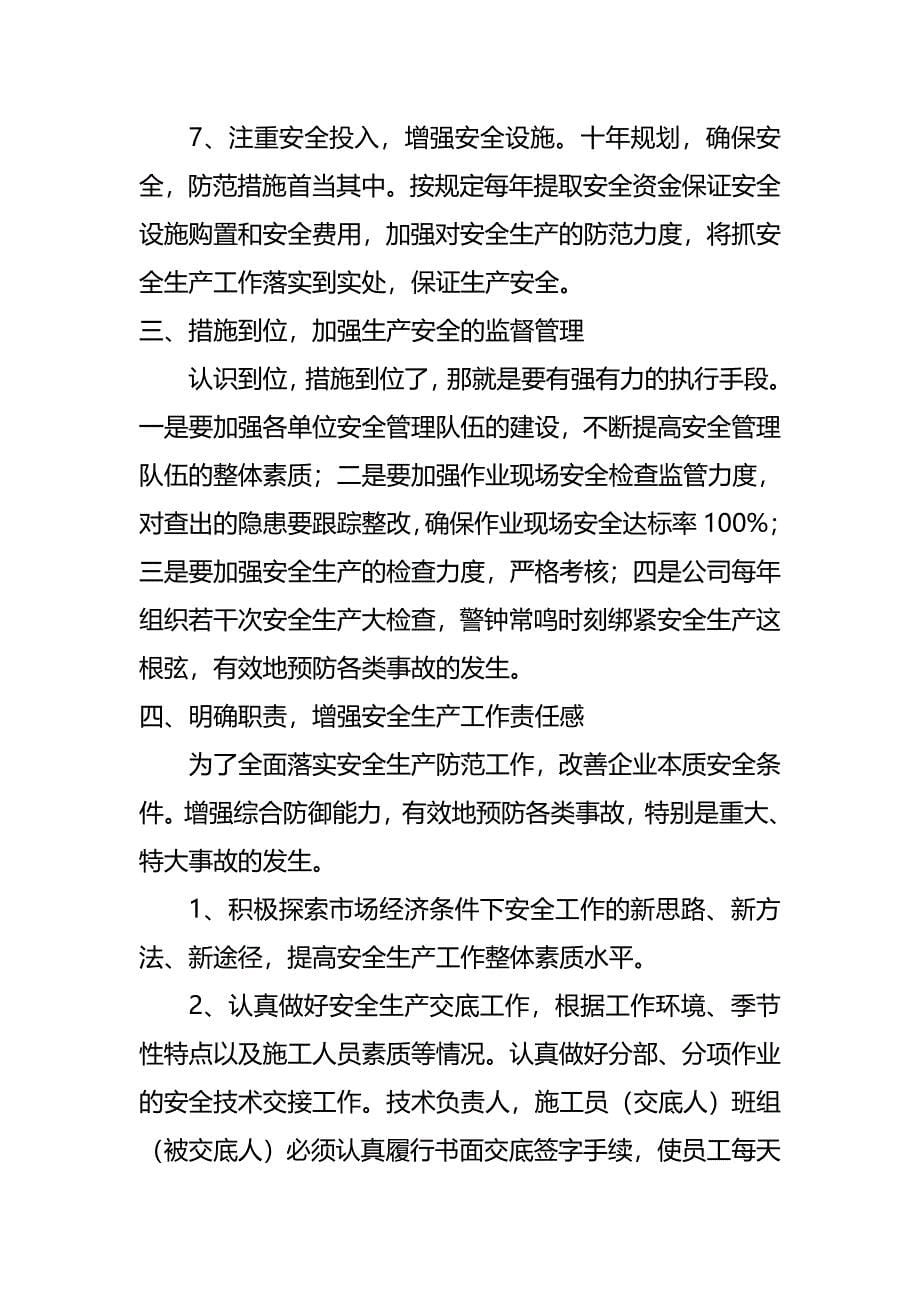 安全生产长远规划实施方案.doc_第5页