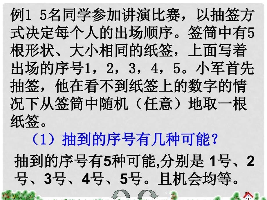 九年级数学上册 第25章随机事件课件 人教新课标版_第5页