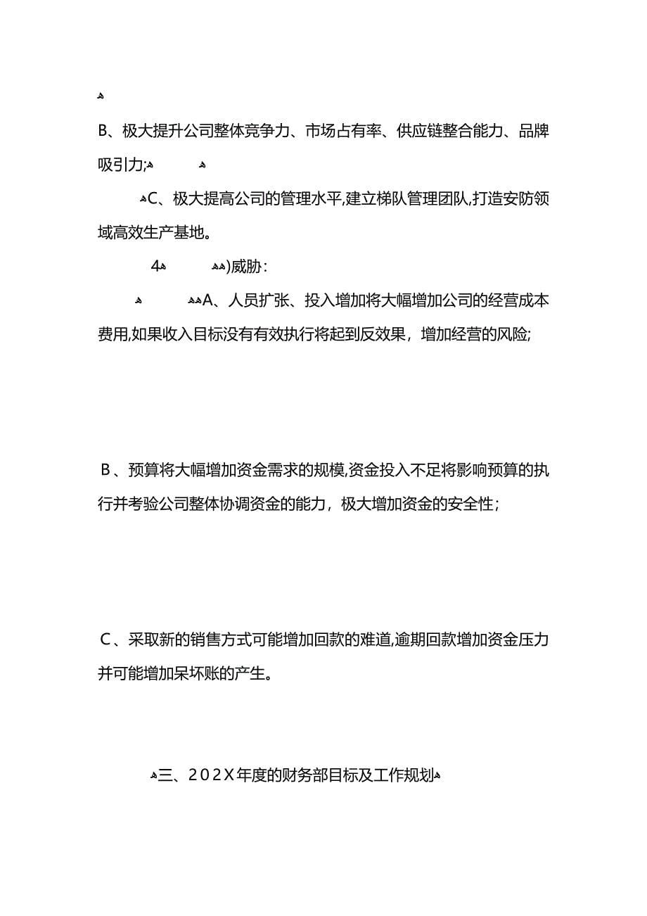 公司财务部工作规划_第5页