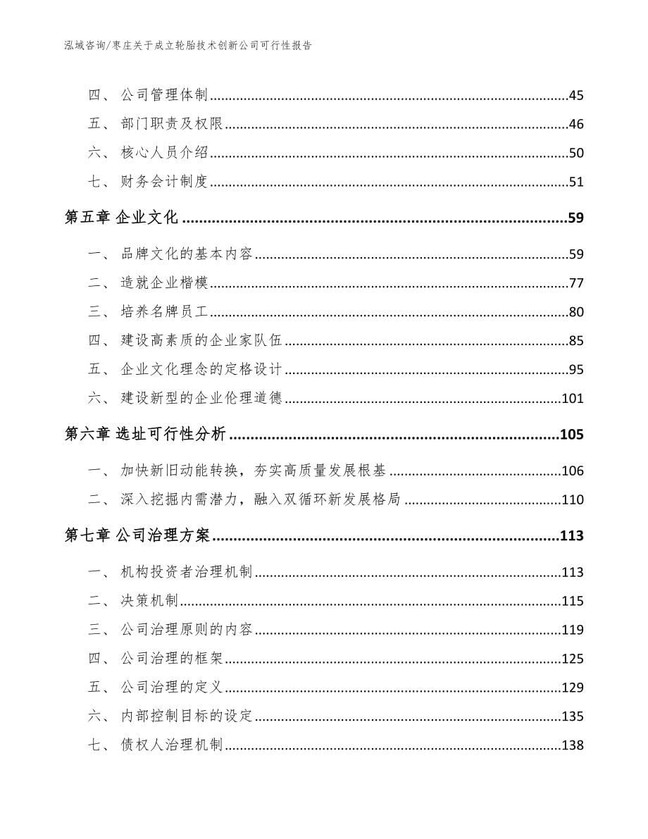 枣庄关于成立轮胎技术创新公司可行性报告_第5页