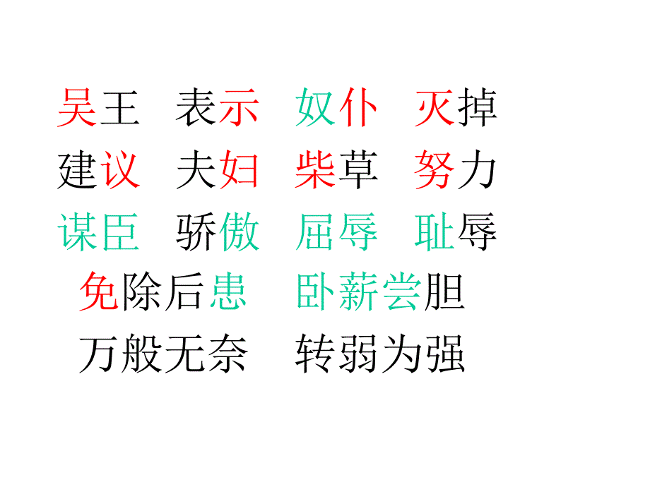 卧薪尝胆课件(小学语文三年级课件)_第2页