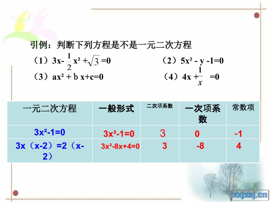 课一元二次方程复习_第3页