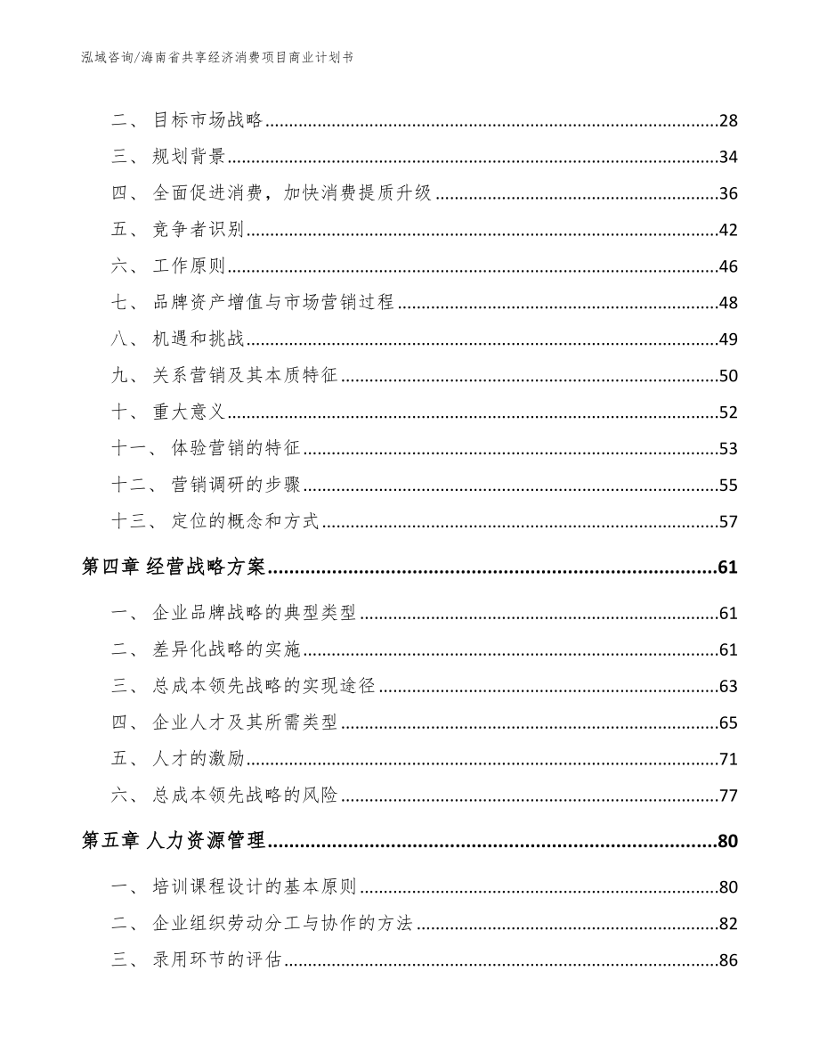 海南省共享经济消费项目商业计划书_第2页