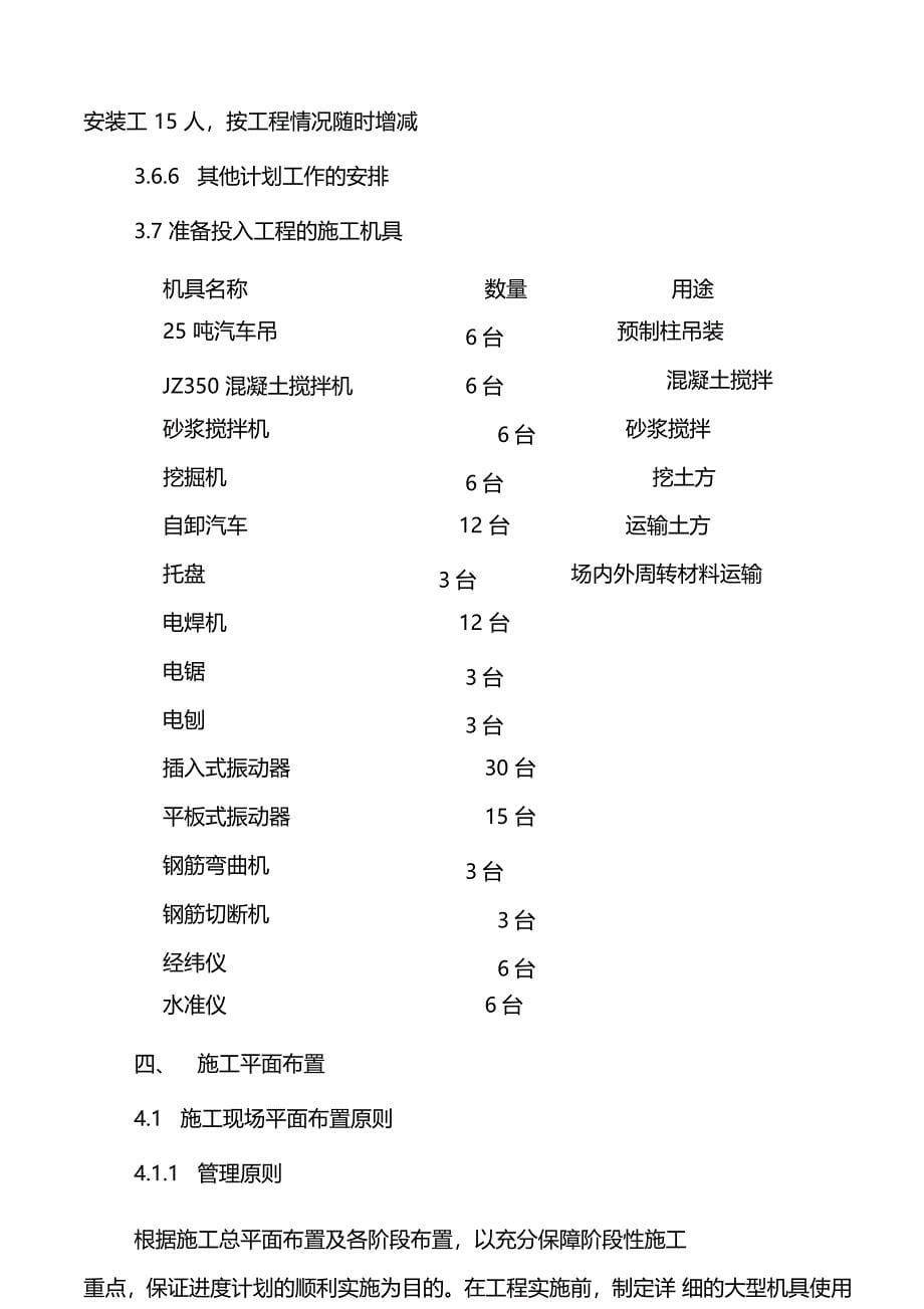 厂房施工方案_第5页