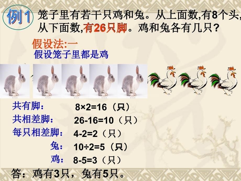 鸡兔同笼课件 (5)_第5页