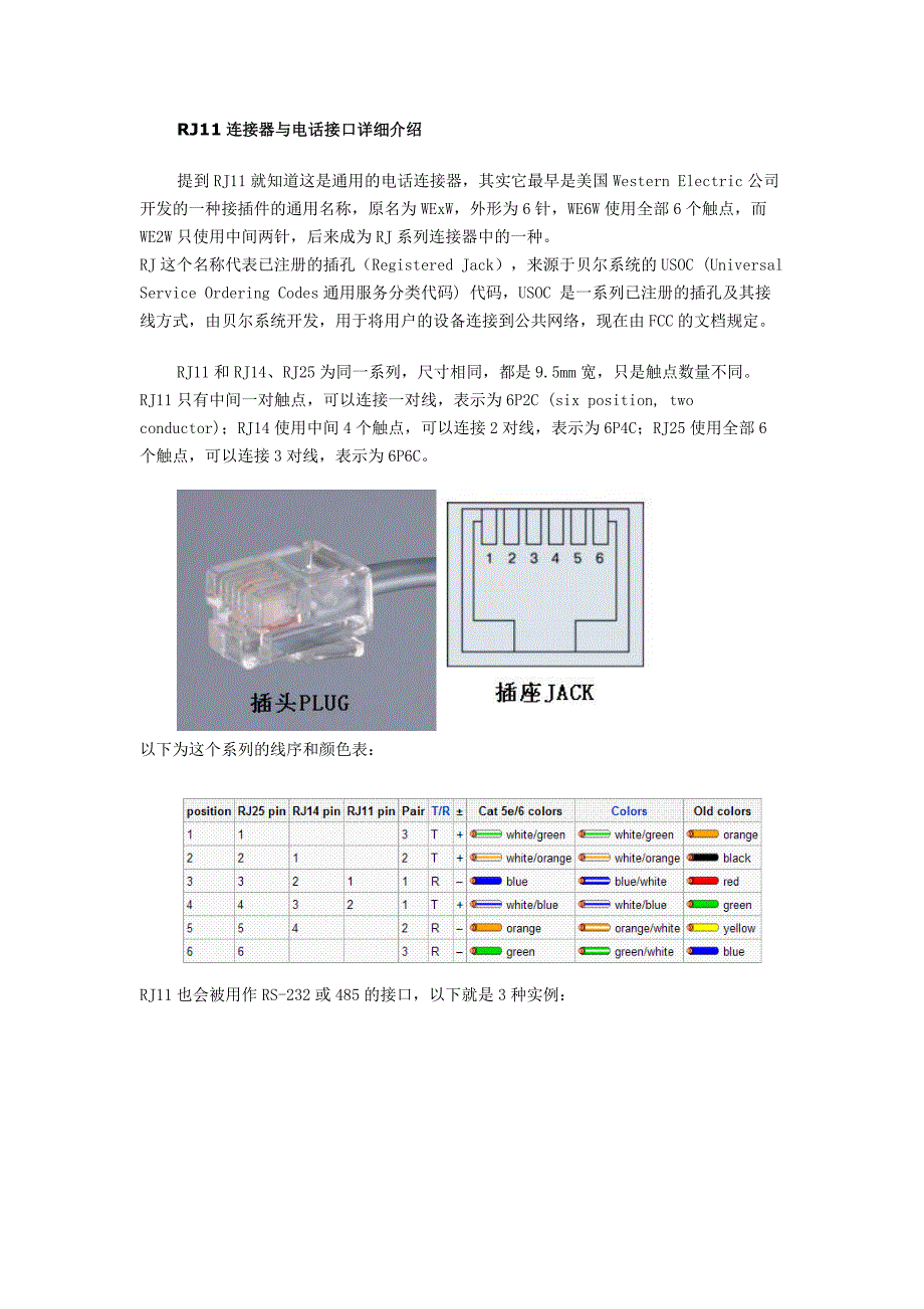 RJ-11接口详解_第1页