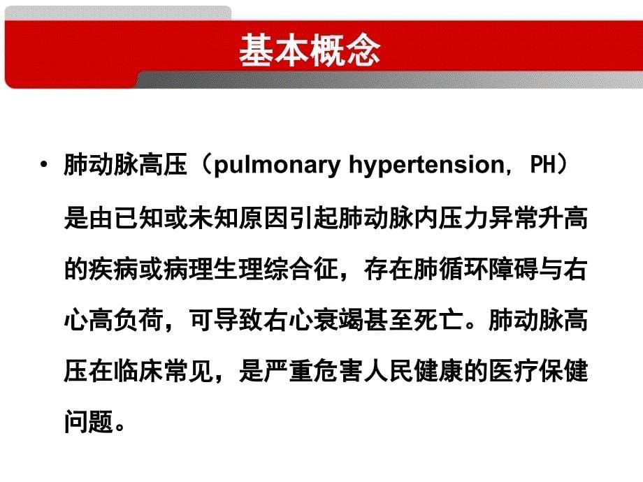 肺动脉高压的诊治大内科主任学习班 ppt课件_第5页