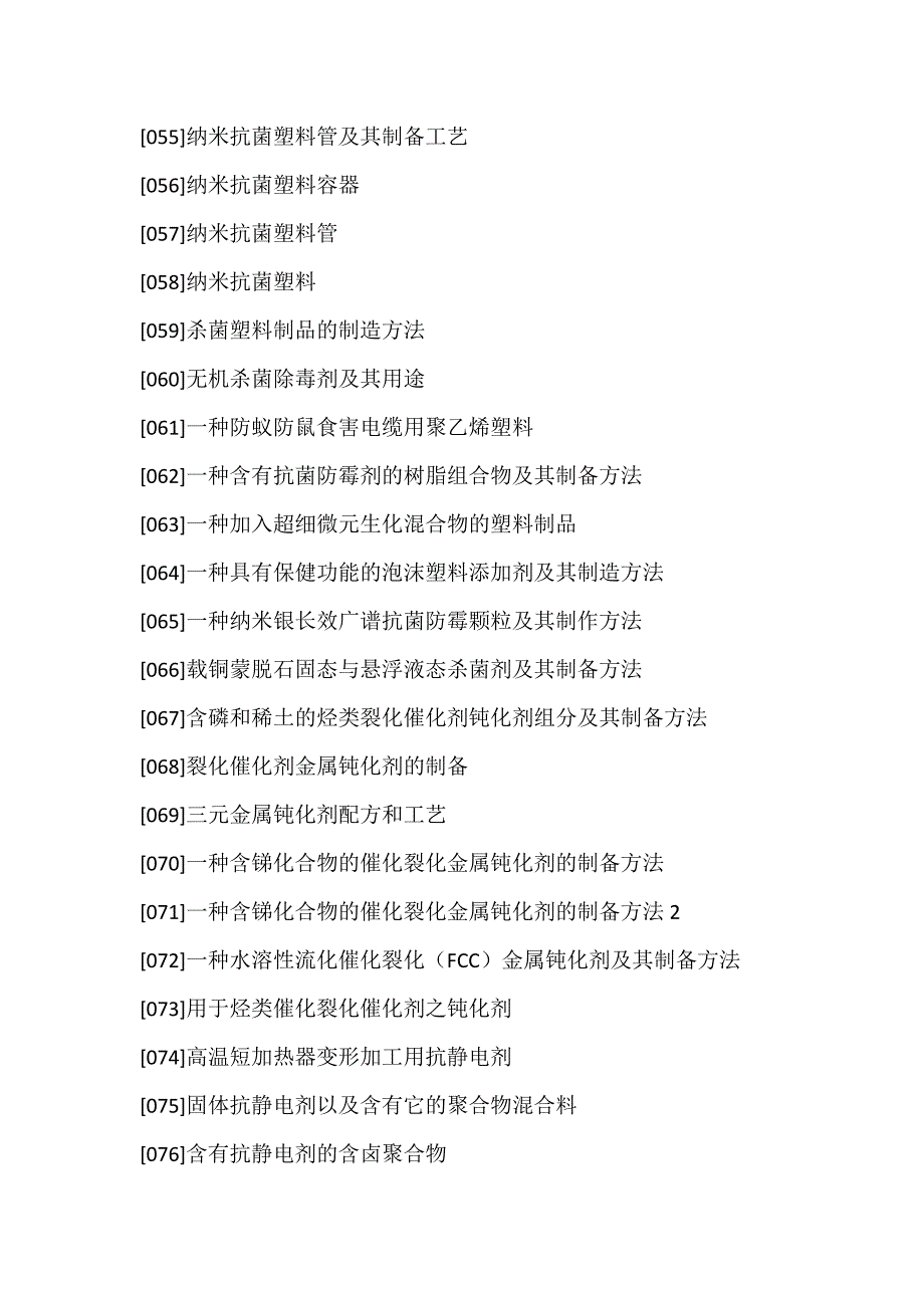 塑料助剂生产配方设计新工艺与材料应用新技术新方法专利技术大全_第4页