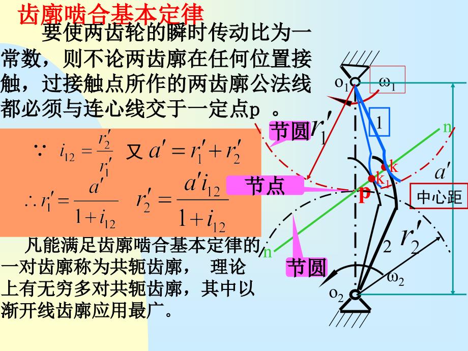 齿廓啮合基本定律.课件_第2页