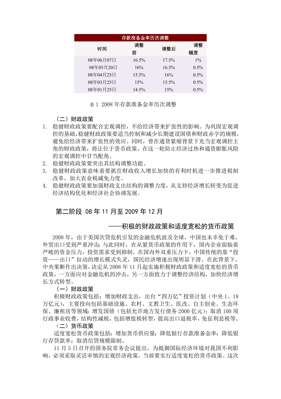 以来我国财政政策和货币政策的组合方式的选择_第2页