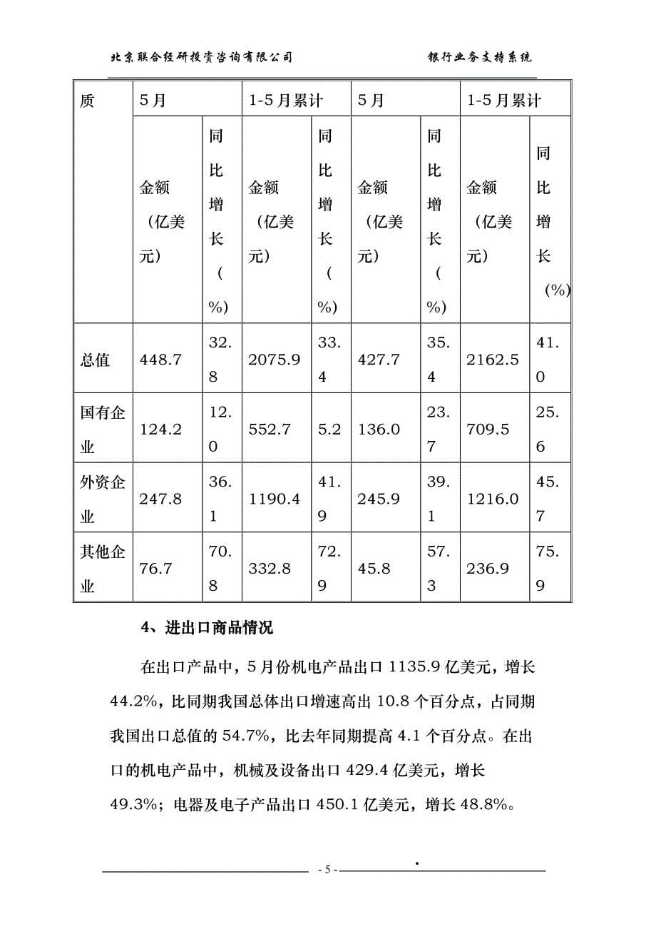 外贸行业6月月度报告_第5页