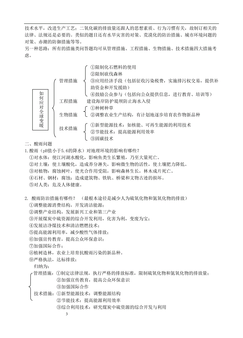 人教版《环境保护》知识点汇总_第3页