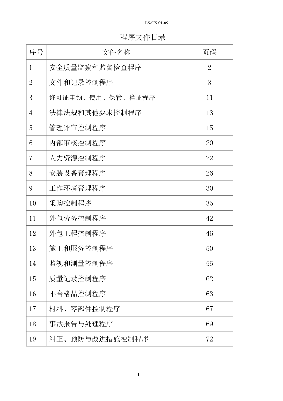 电梯安装、维修程序文件【最新版74页】_第2页