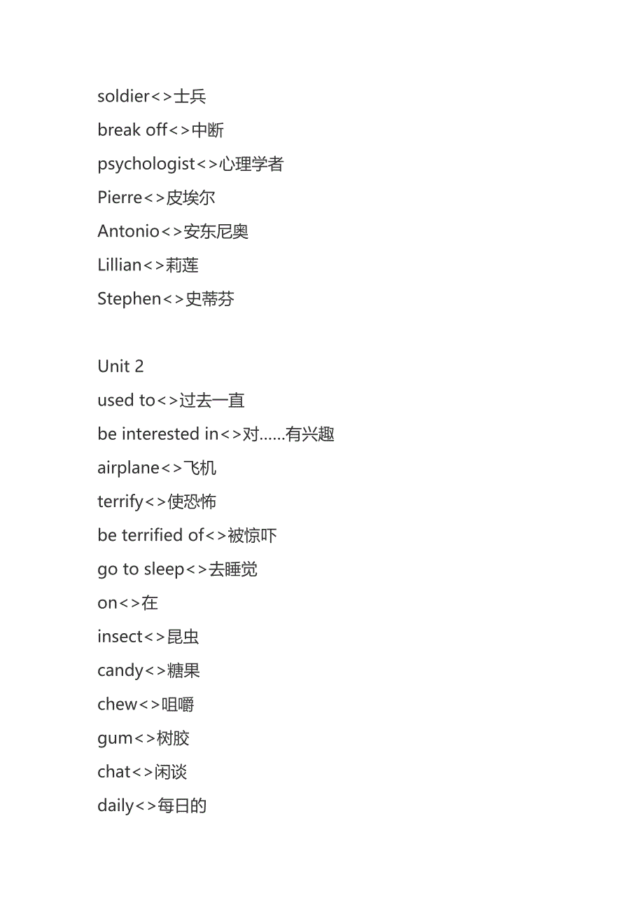 人教版九年级上册英语单词表_第4页