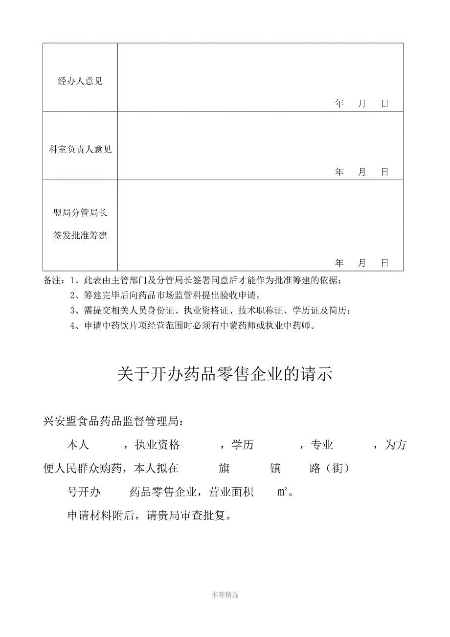 开办药店模板_第5页