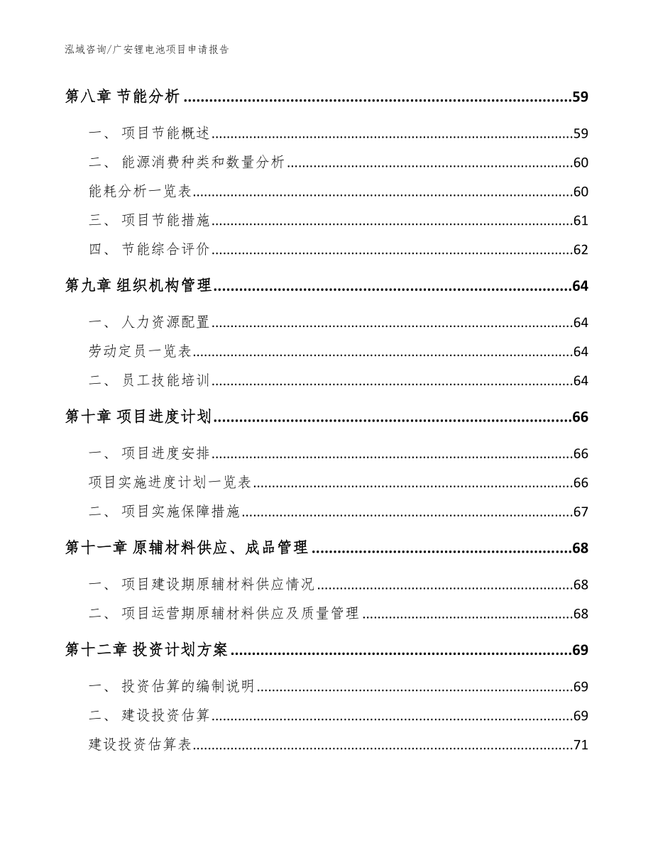 广安锂电池项目申请报告【模板范本】_第3页