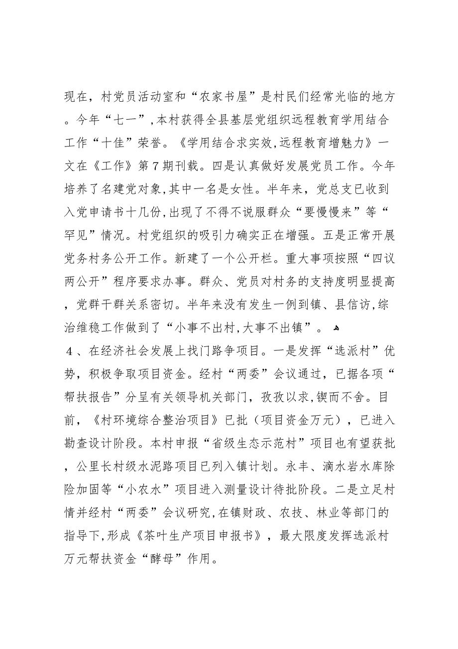 挂职驻村干部年度个人工作总结_第3页