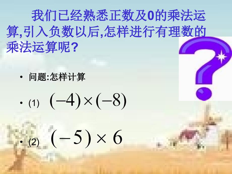 数学七年级上人教新课标14有理数的乘除法有理数的乘法课件_第3页