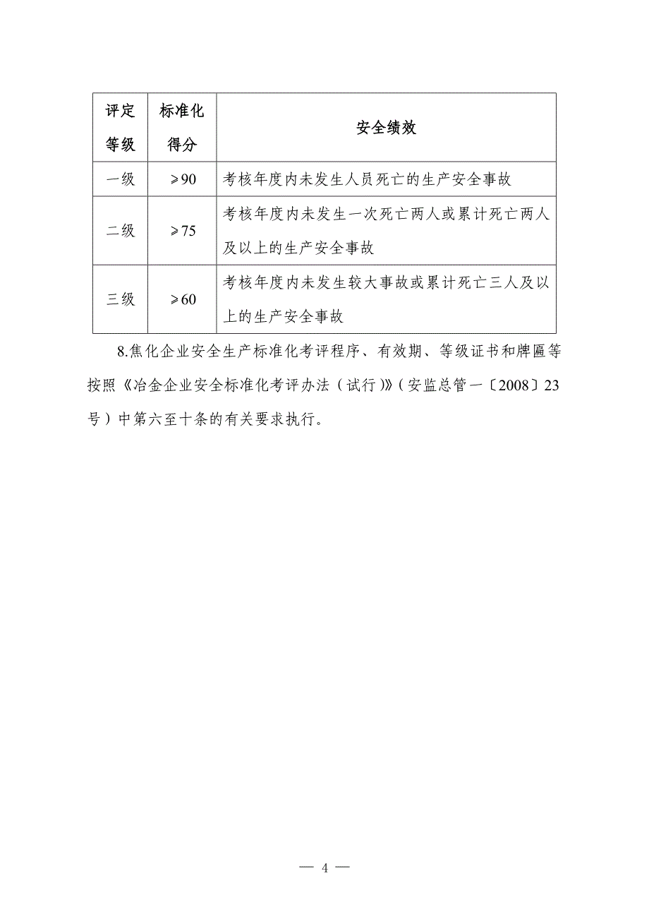 冶金企业安全生产标准化评定标准焦化_第2页