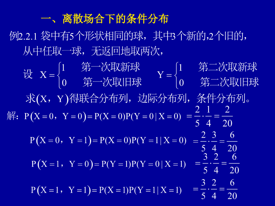 &#167;3.5条件分布与条件期望ppt课件_第2页