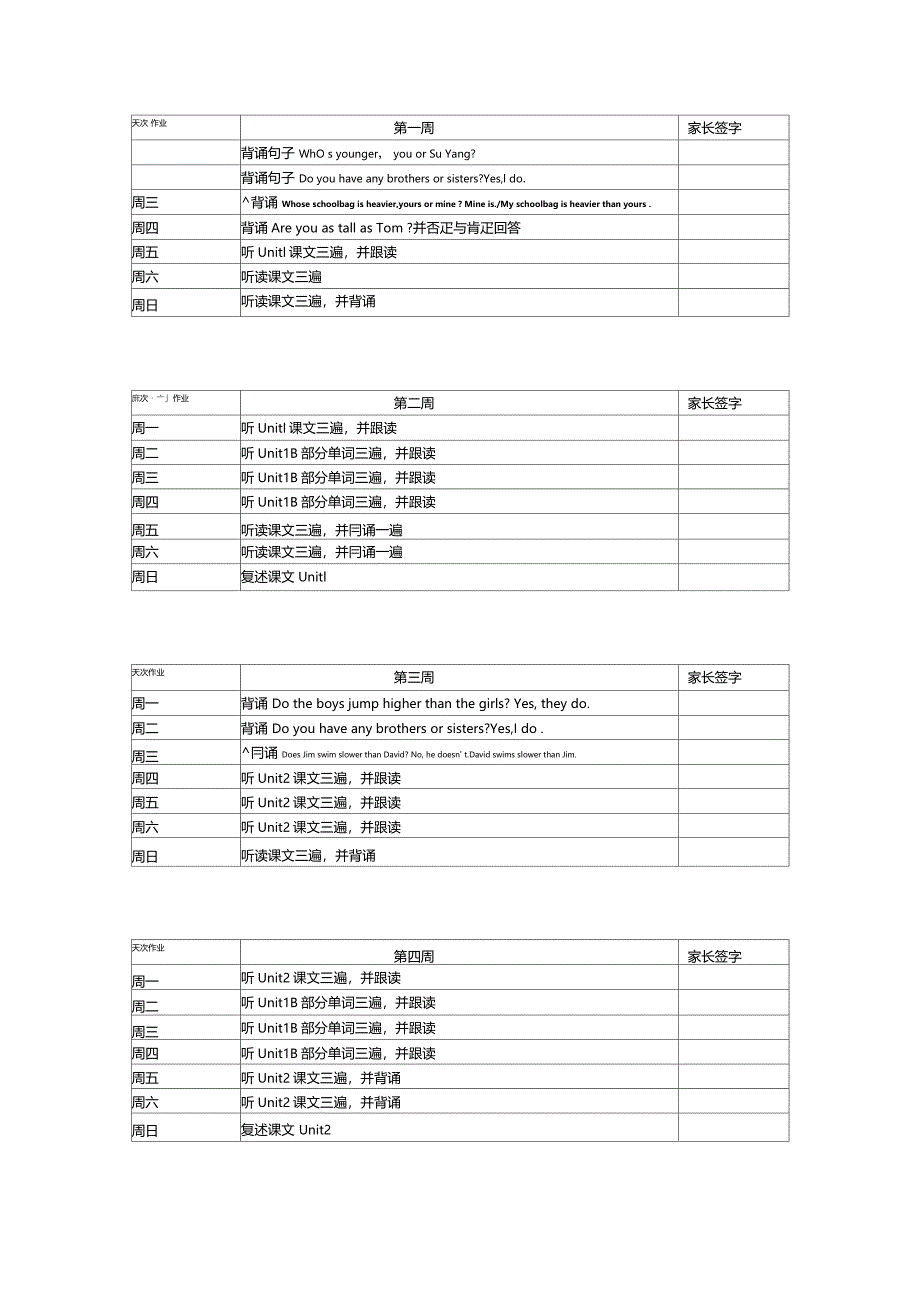 口语作业设计_第1页