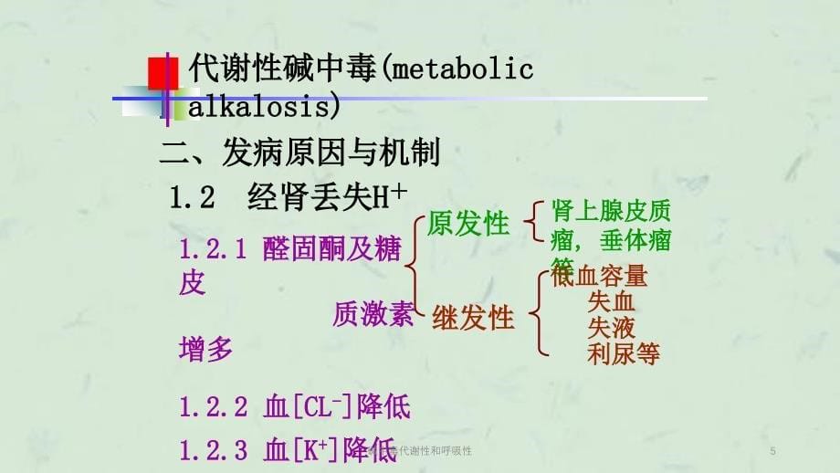 碱中毒代谢性和呼吸性课件_第5页