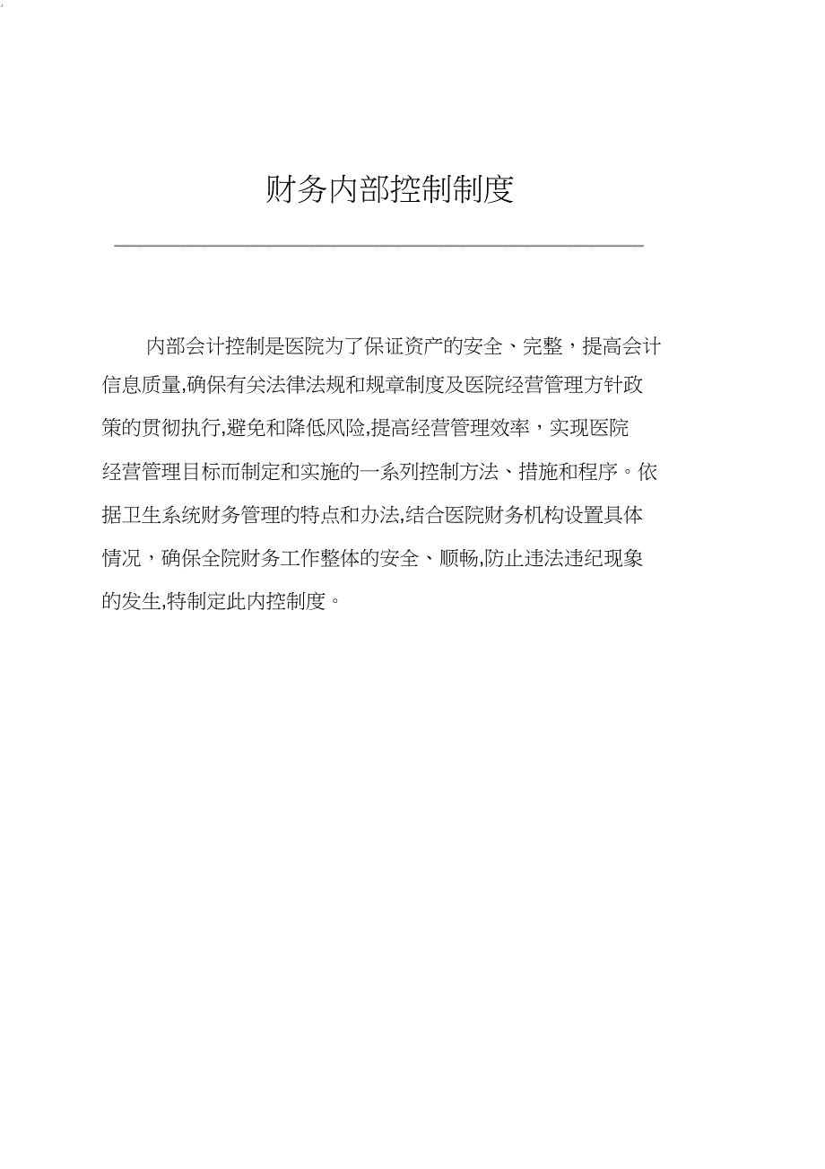 财务内控制度_第1页